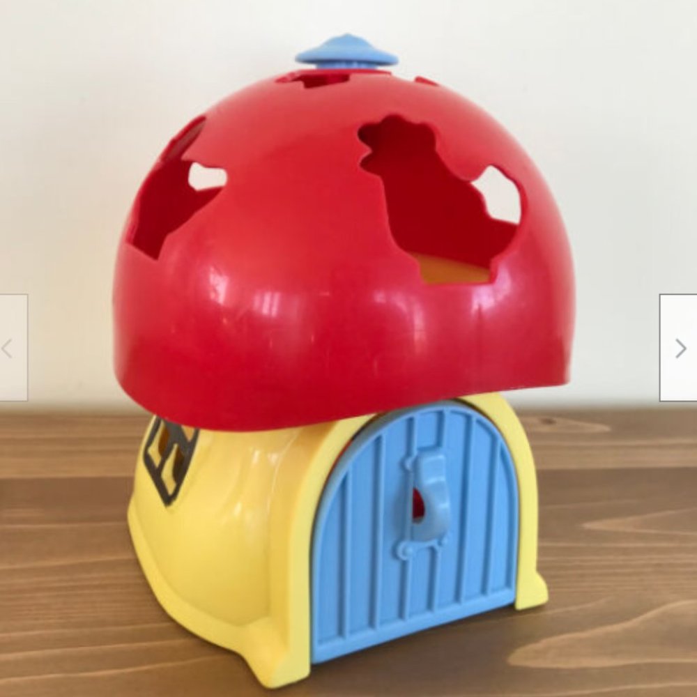 Vtg Lesney Matchbox Shape Sorter Mushroom Toadstool Toy House 1981 LL-4200